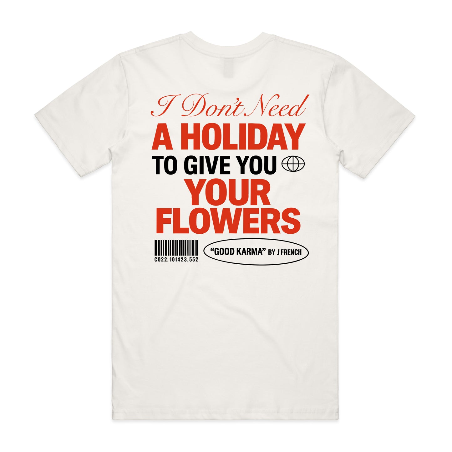 Unisex | Good Karma Flowers | Crew Tee
