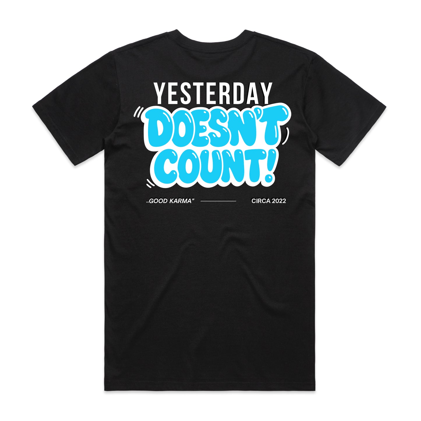 Unisex | Yesterday Doesn't Count | Crew Tee