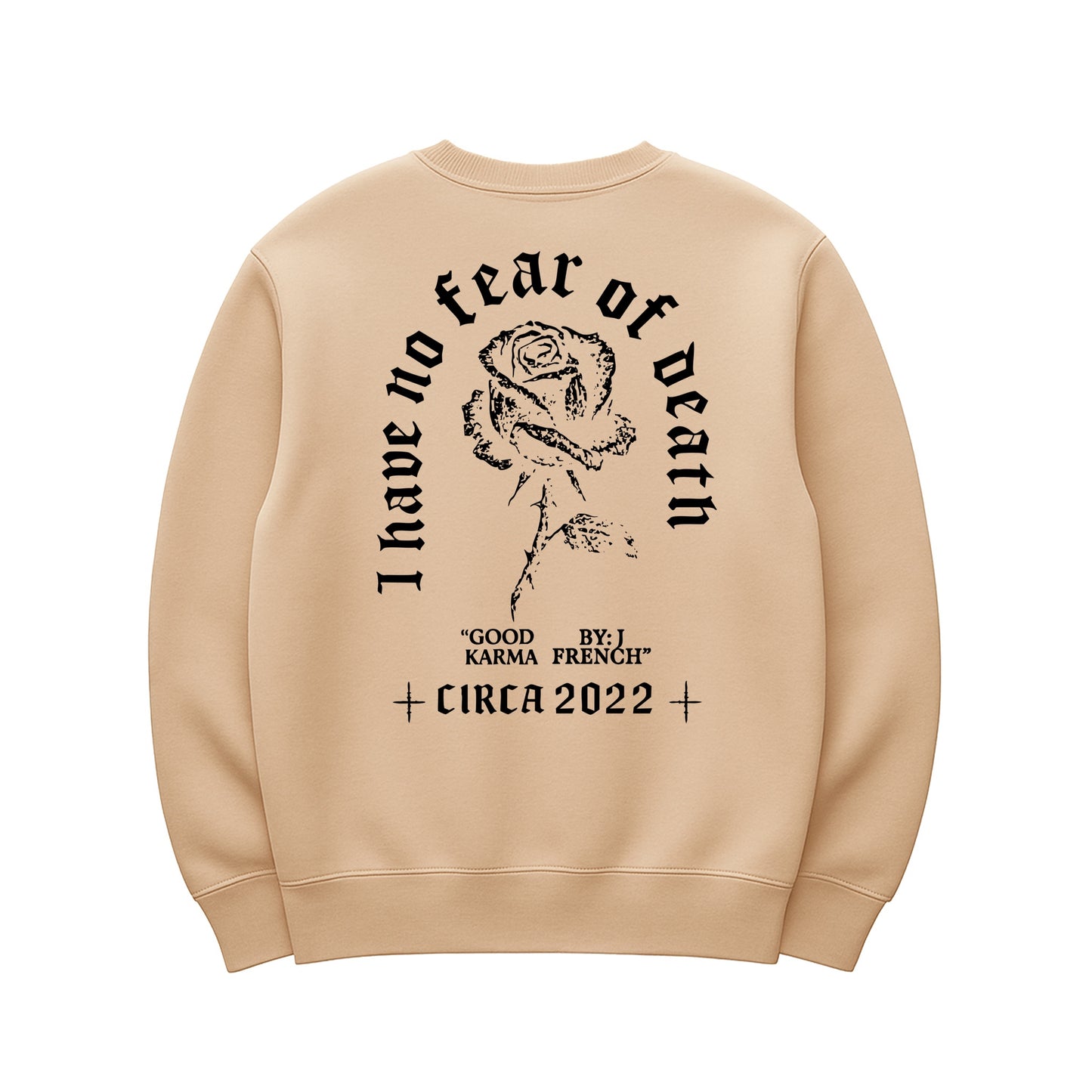 Unisex | Fear Of Death | Urban Crewneck Sweater