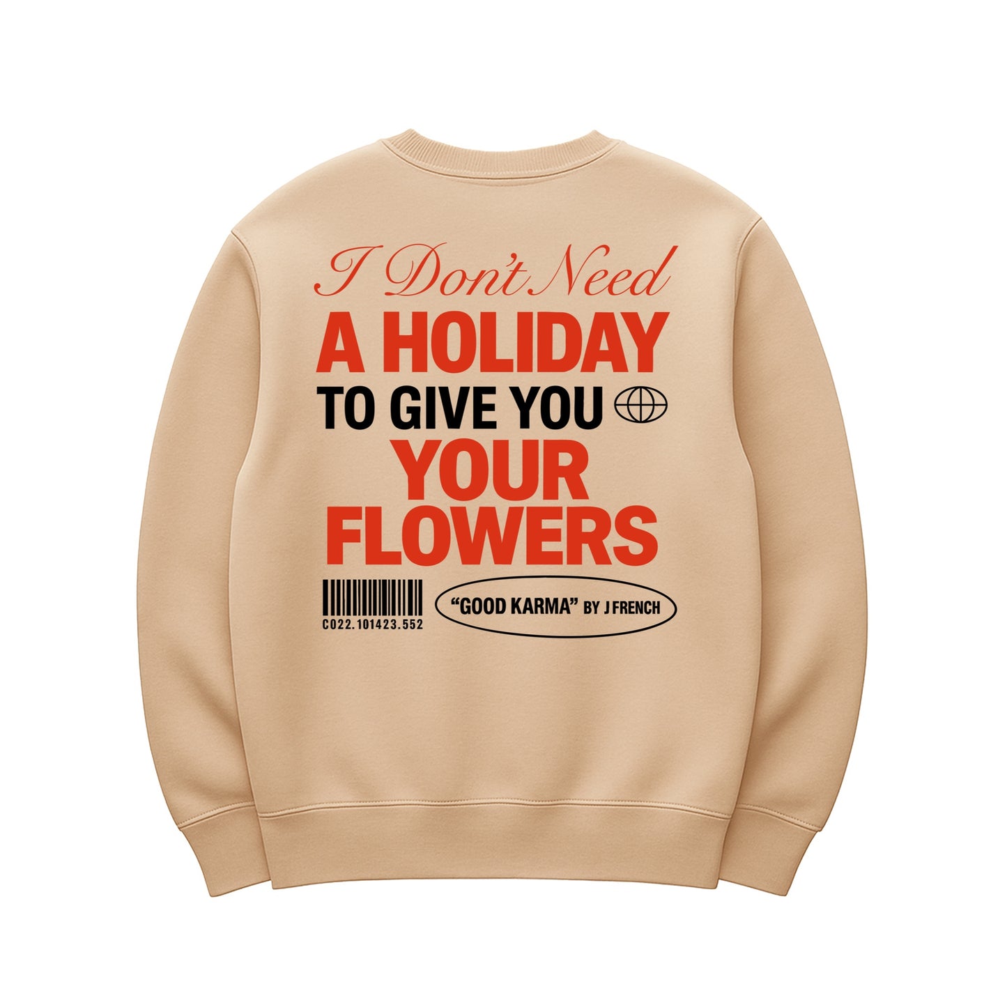 Unisex | Good Karma Flowers | Urban Crewneck Sweater
