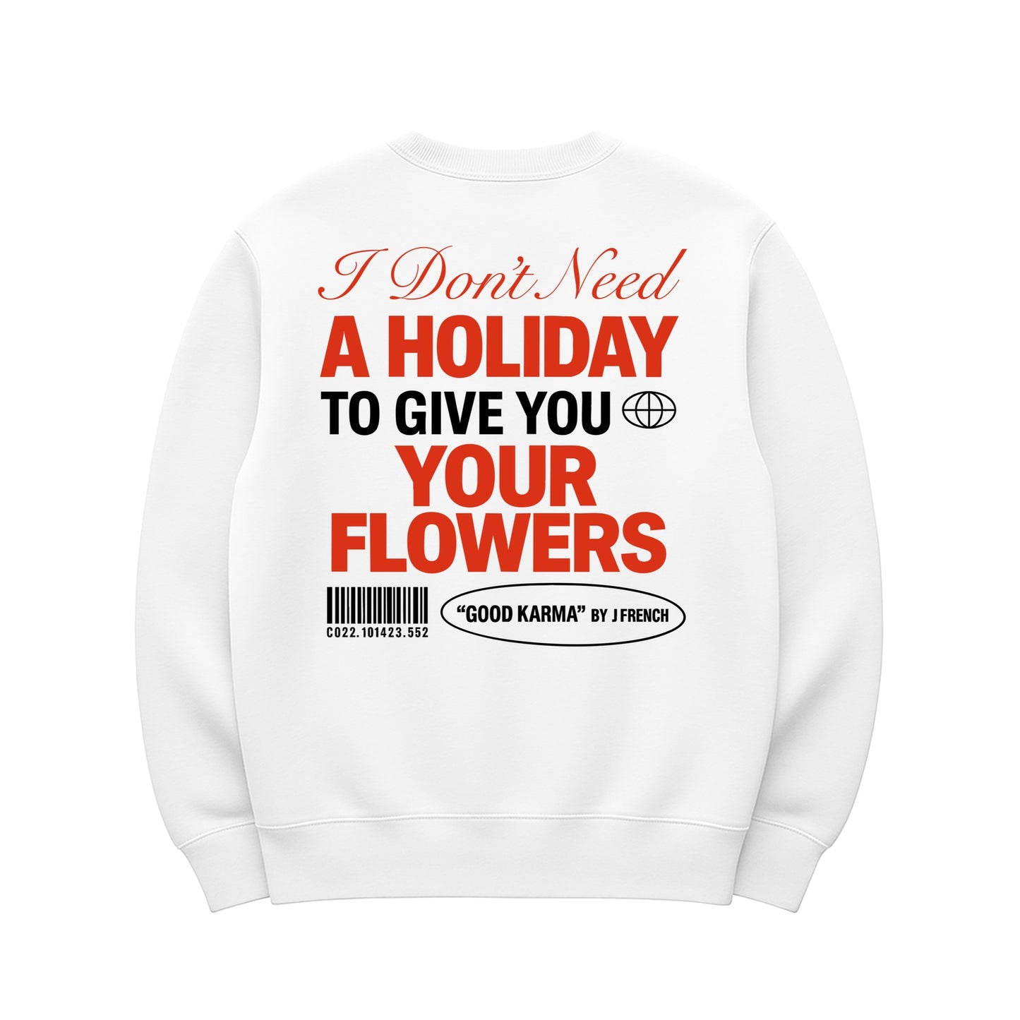 Unisex | Good Karma Flowers | Urban Crewneck Sweater