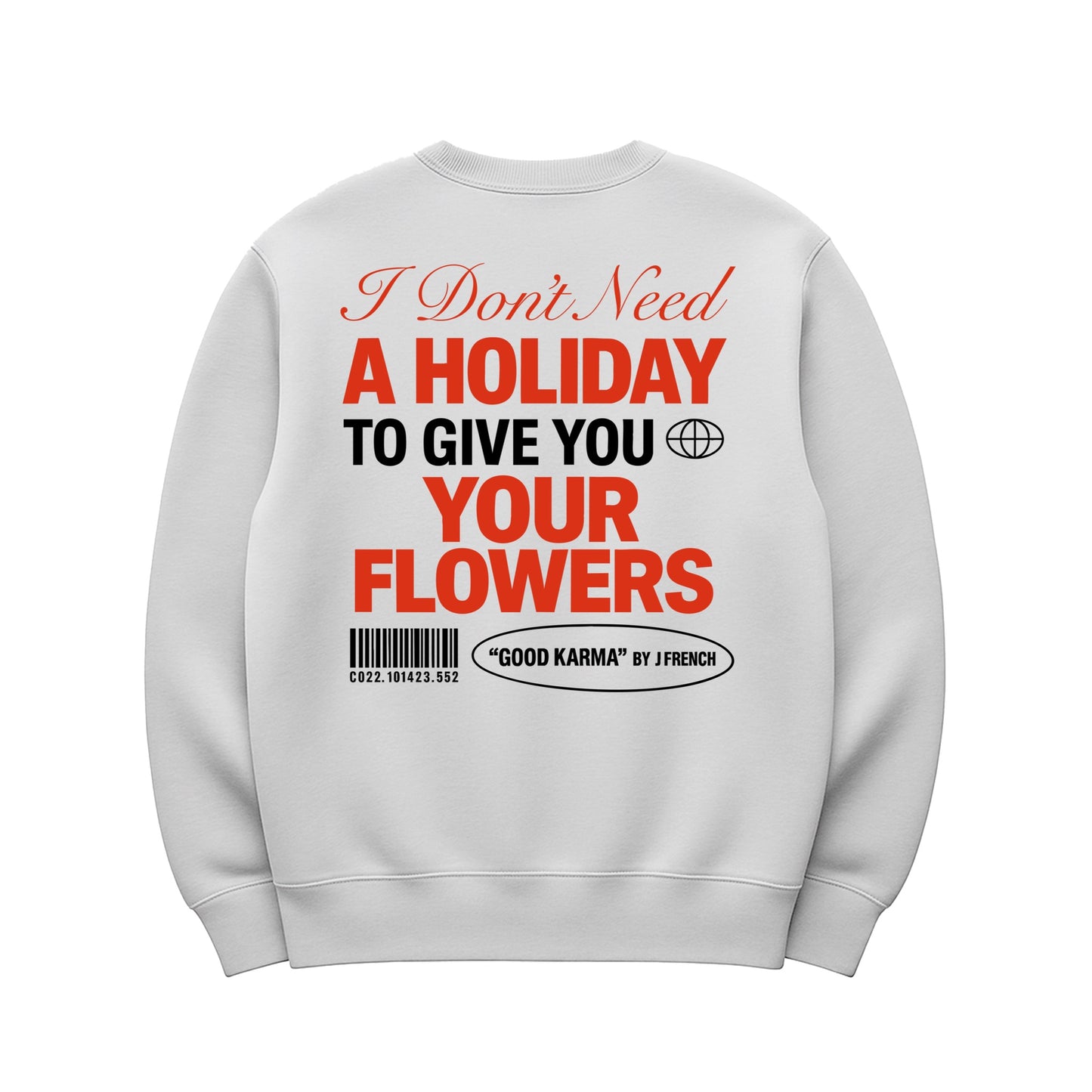 Unisex | Good Karma Flowers | Urban Crewneck Sweater