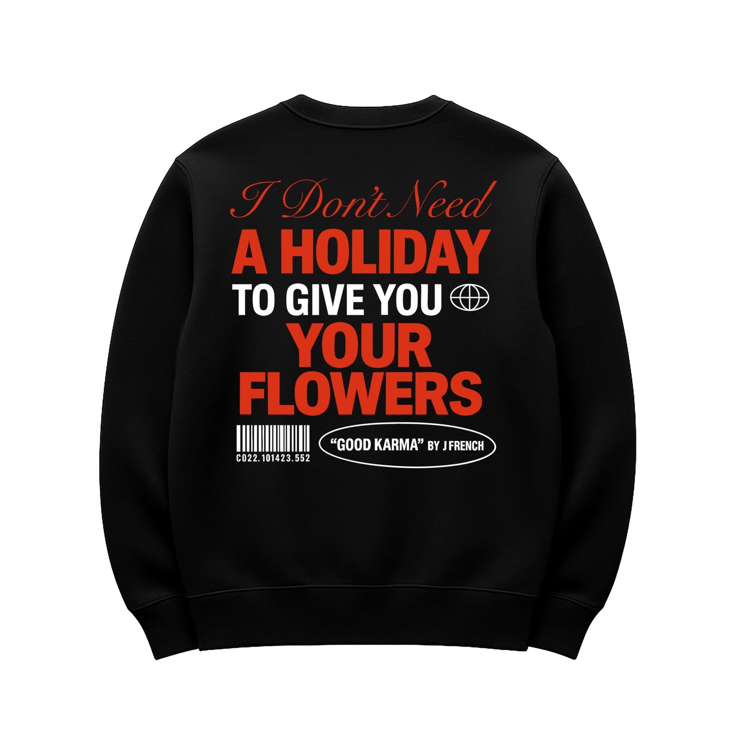 Unisex | Good Karma Flowers | Urban Crewneck Sweater