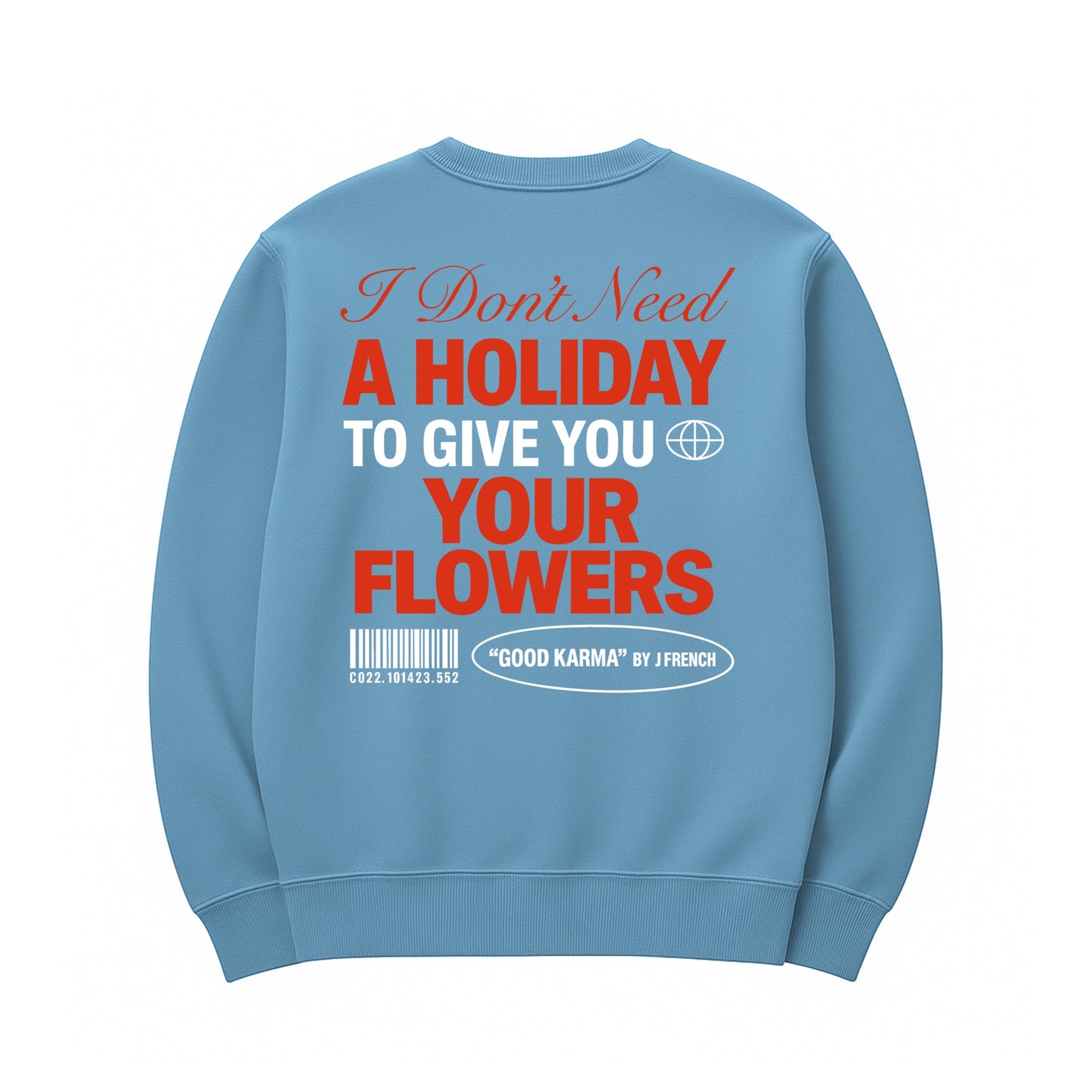 Unisex | Good Karma Flowers | Urban Crewneck Sweater