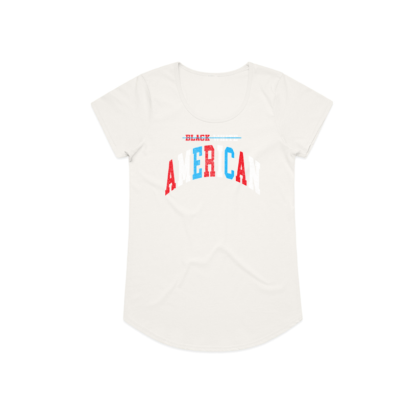 Women's | American | Scoop Neck Tee