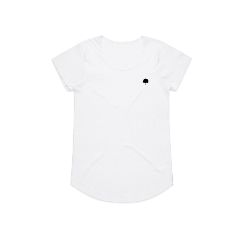 Women's | Umbrella Logo | Scoop Neck Tee