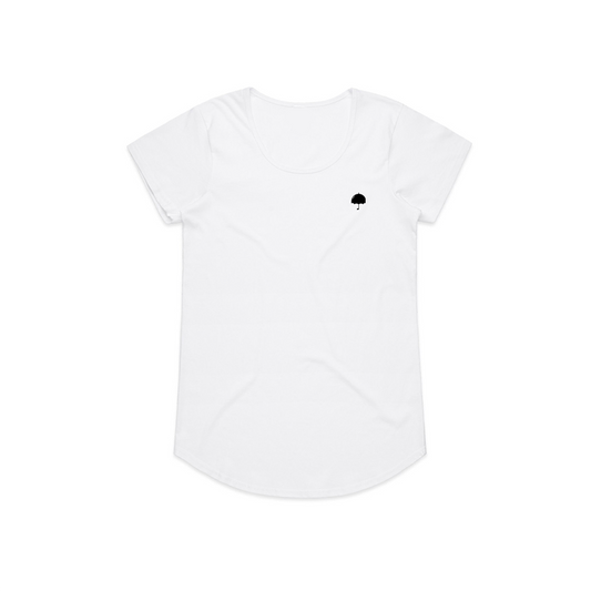 Women's | Umbrella Logo | Scoop Neck Tee