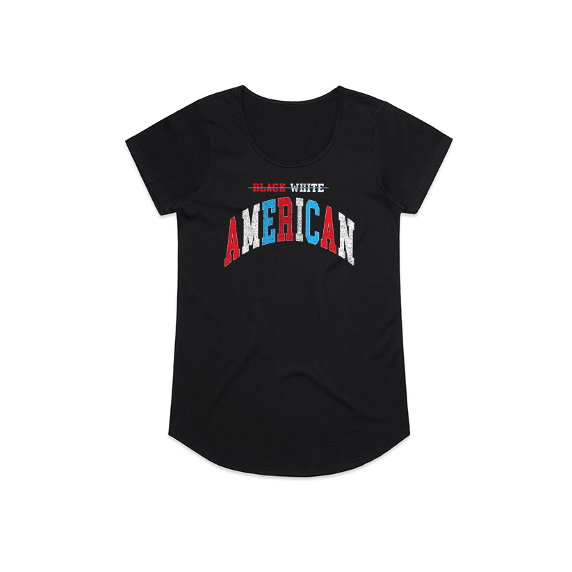 Women's | American | Scoop Neck Tee