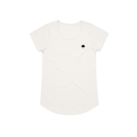 Women's | Umbrella Logo | Scoop Neck Tee