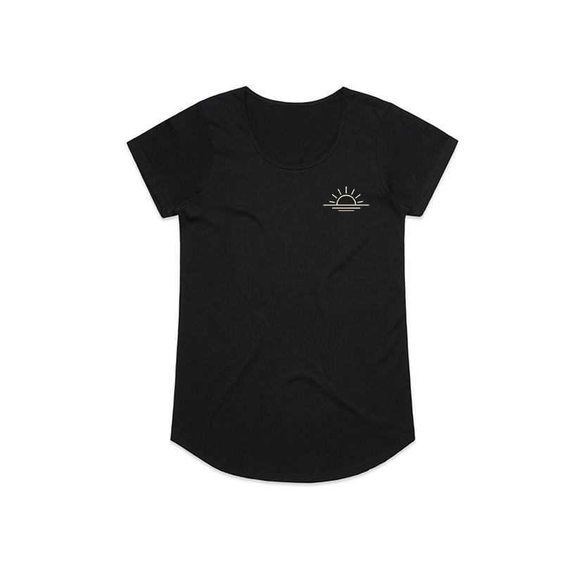 Women's | I Don't Believe In Bad Days | Scoop Neck Tee