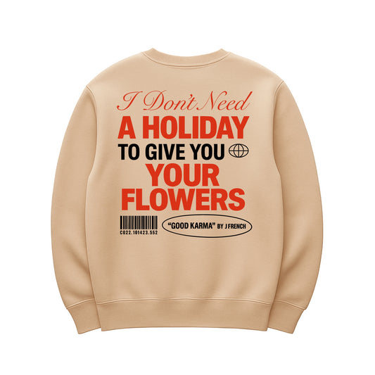 Unisex | Good Karma Flowers | Urban Crewneck Sweater