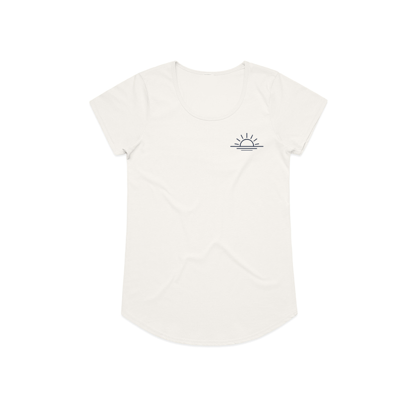 Women's | I Don't Believe In Bad Days | Scoop Neck Tee