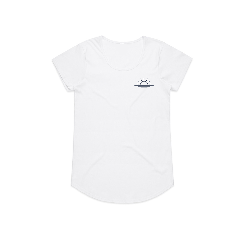 Women's | I Don't Believe In Bad Days | Scoop Neck Tee