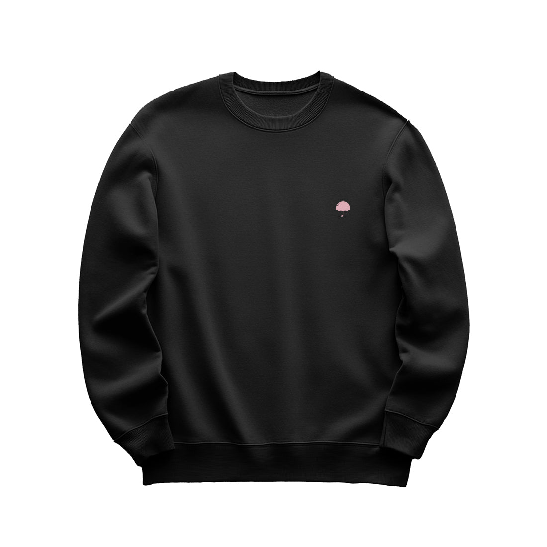 Unisex | Pink October Umbrella Logo | Urban Crewneck Sweater