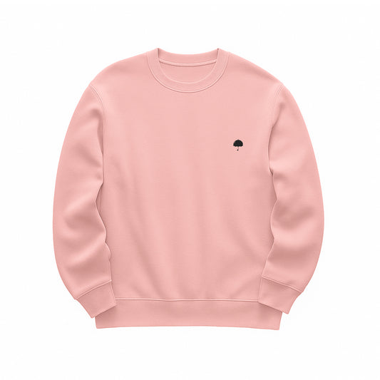 Unisex | Pink October Umbrella Logo | Urban Crewneck Sweater