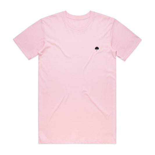 Unisex | Pink October Umbrella Logo | Crew Tee
