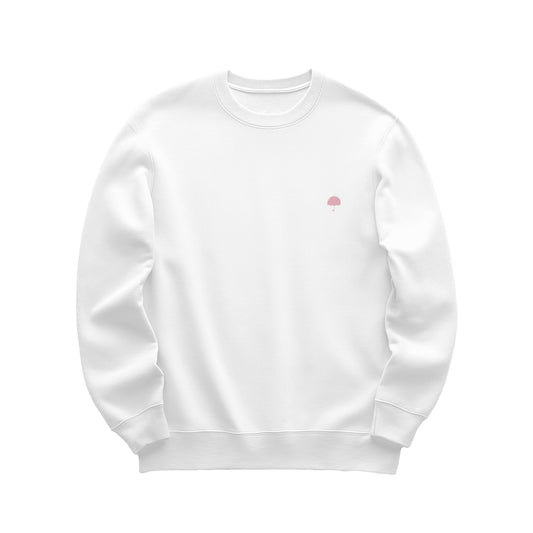 Unisex | Pink October Umbrella Logo | Urban Crewneck Sweater